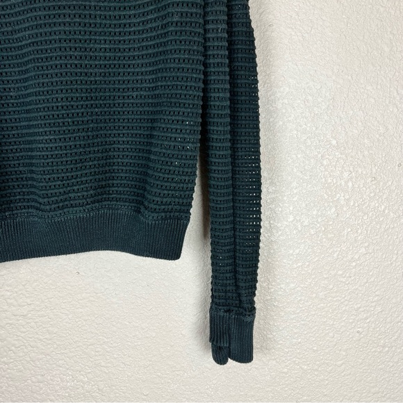 Lululemon Black Devi Crew Pointelle Sweater 2-4 - Picture 7 of 15